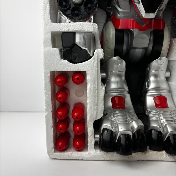 Power Rangers Time Force Quantasaurus Rex Q-Rex Megazord Complete In Box 2001 - Picture 11 of 15